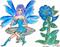 Art: Blue Fairy by Artist Bronwen Skye