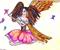 Art: Petal Fairy by Artist Bronwen Skye