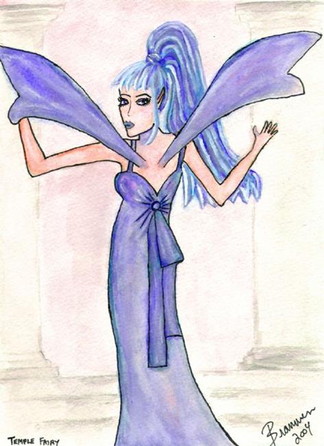 Art: Temple Fairy by Artist Bronwen Skye