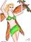 Art: Wood Pixie by Artist Bronwen Skye