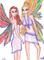 Art: Sisters by Artist Bronwen Skye