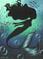 Art: Mermaid Of The Deep Sea by Artist Elaina Wagner