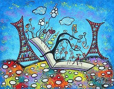 Art: Storytime by Artist Juli Cady Ryan