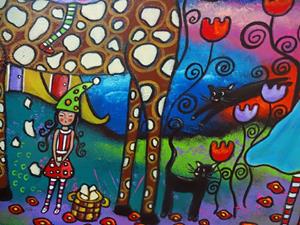Detail Image for art A Meeting In The Meadow