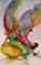 Art: Fairy on Lemon-sold by Artist Delilah Smith