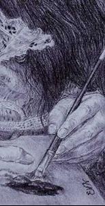 Detail Image for art Portrait of a Portrait Artist