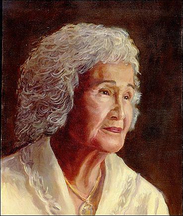 Art: Marina at 91 by Artist Erika Nelson