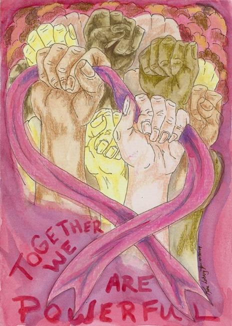 Art: Together We Are Powerful by Artist Kim Loberg