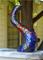 Art: Swan Vase - (sold) by Artist Dorothy Edwards