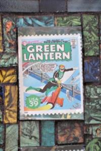 Detail Image for art The Stamp Collection:  Green Lantern (sold)