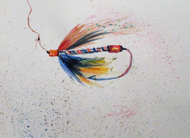 Art: Fishing Lure No.2 by Artist Delilah Smith