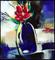 Art: Floral 4 by Artist Kathy Morton Stanion
