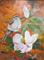 Art: Fractured Magnolia and Bird by Artist Barbara Haviland