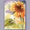 Art: Sunflower & Goldfinch: A Perfect Color Palette! - Sold by Artist Patricia  Lee Christensen