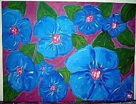 Art: Beautiful Blue by Artist Jennifer Lee