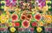Art: Garden of Eden Floral Collage by Artist Lar Shackelford