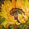 Art: NEW DAY SUNFLOWER by Artist Marcia Baldwin