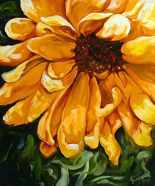 Art: SUNFLOWER OF TUSCANY by Artist Marcia Baldwin