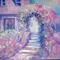 Art: PINK LACE GARDENS by Artist Marcia Baldwin
