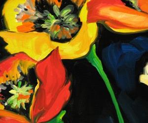 Detail Image for art EIGHT POPPIES