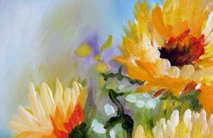 Detail Image for art TUSCANY VASE SUNFLOWERS