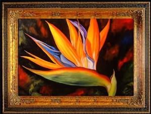 Detail Image for art Bird of Paradise Flame