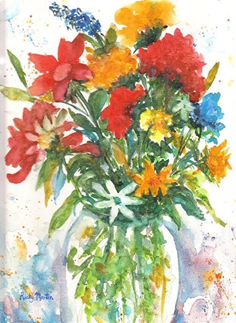 Art: Spring Bouquet - available in my etsy store by Artist Ulrike 'Ricky' Martin