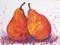 Art: Red Pears by Artist Ulrike 'Ricky' Martin