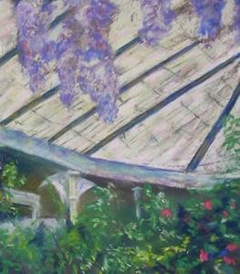 Detail Image for art Wisteria and Camelias (Wollaton Hall, Nottingham)