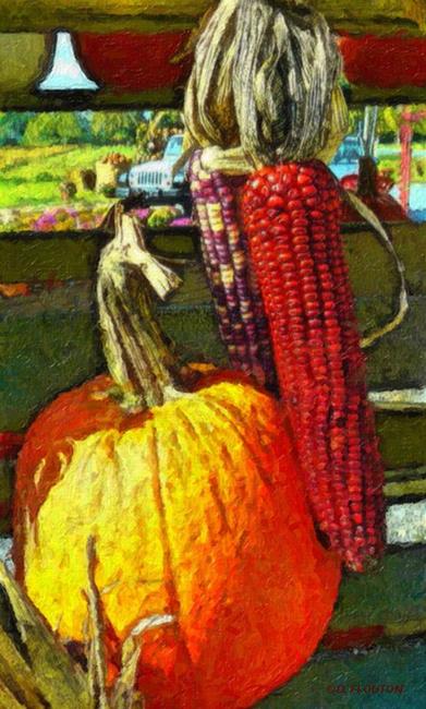 Art: Autumn colors by Artist Deanne Flouton