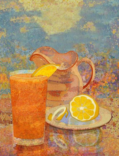 Art: Iced Tea by Artist Mary Ogle