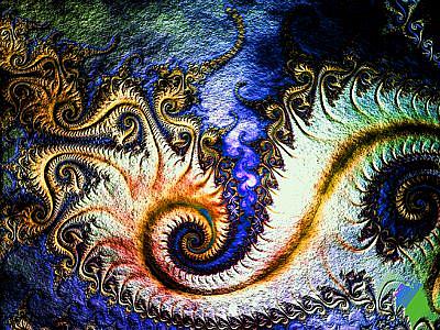 Art: Tail of the Dragon by Artist Carolyn Schiffhouer