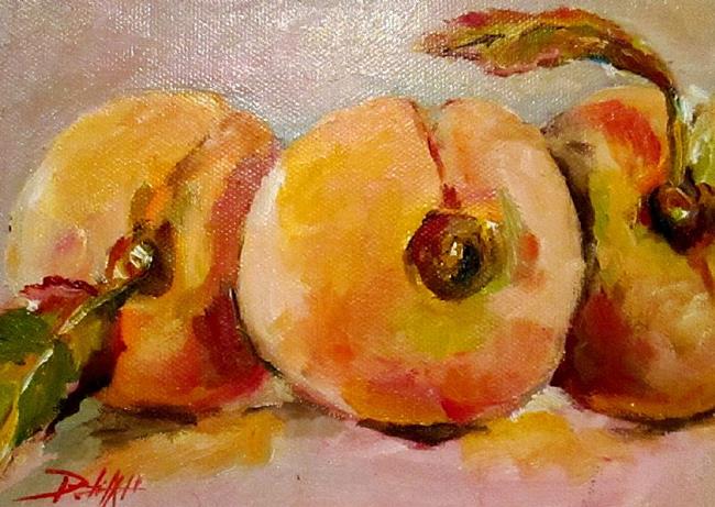 Art: Perfectly Peachy by Artist Delilah Smith