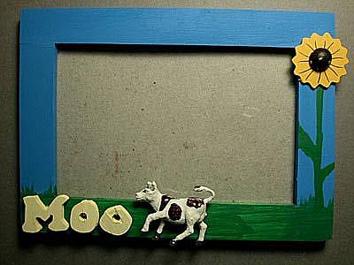 Art: Moo by Artist Staci Rose
