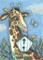 Art: BIRD HOUSE GIRAFFE by Artist Susan Brack