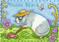 Art: GUINEA PIG MOWING by Artist Susan Brack