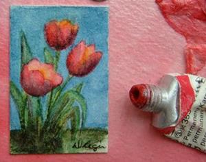 Detail Image for art Tulips and Tools