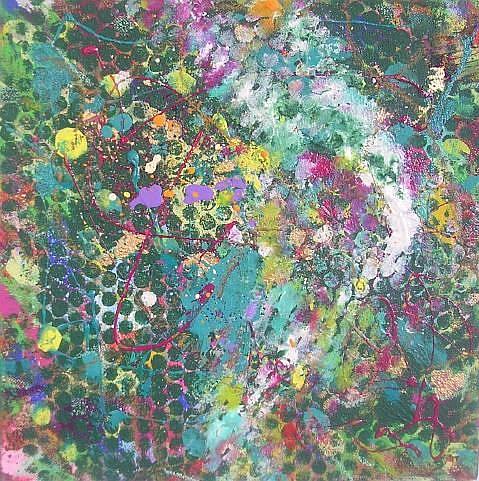 Art: LEAP OF FAITH (SOLD) by Artist Dawn Hough Sebaugh