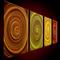 Art: SUN SWIRLS by Artist Mary Capan