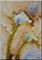 Art: ORIGINAL abstract  PAINTING WITH FLOWERS,acrylic on canvas   by Artist Nataera