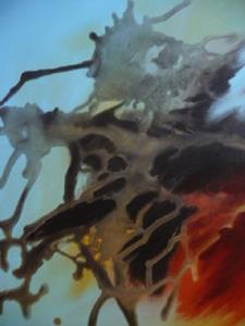 Detail Image for art ORIGINAL abstract PAINTING MODERN Art