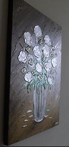 Detail Image for art METALLIC FLORAL Detail Image for art METALLIC FLORAL