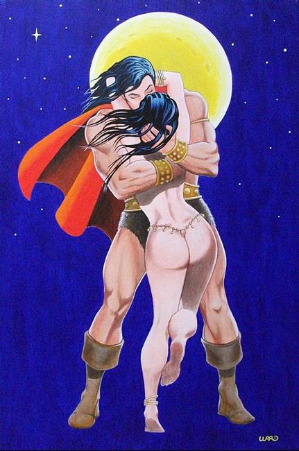 Art: WARRIORS HOMECOMING by Artist Bryan Ward