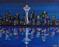Art: SEATTLE REFLECTIONS by Artist  Bryan Ward