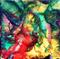 Art: WAITING IN THE WINGS (SOLD) by Artist Dawn Hough Sebaugh