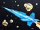 Art: X 12 SPACE ROCKET by Artist  Bryan Ward