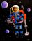 Art: ASTRONAUT JEFF LONG by Artist  Bryan Ward