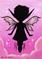 Art: Pretty Pink Pixie by Artist Elaina Wagner