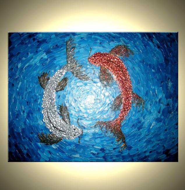 Art: KOI REFLECTIONS by Artist Daniel J Lafferty