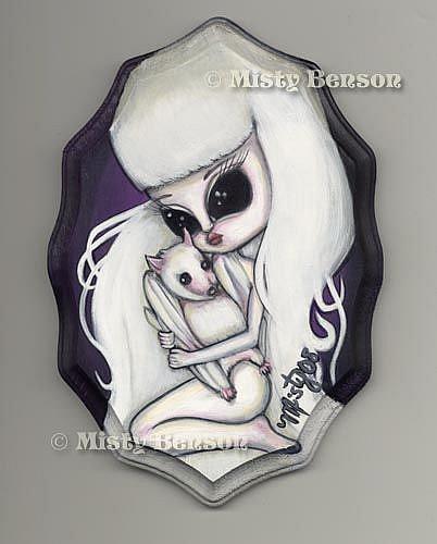 Art: Ghost Bat by Artist Misty Monster